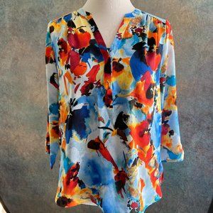 NWT NYDJ "Perfect Blouse by Curves 360" XS